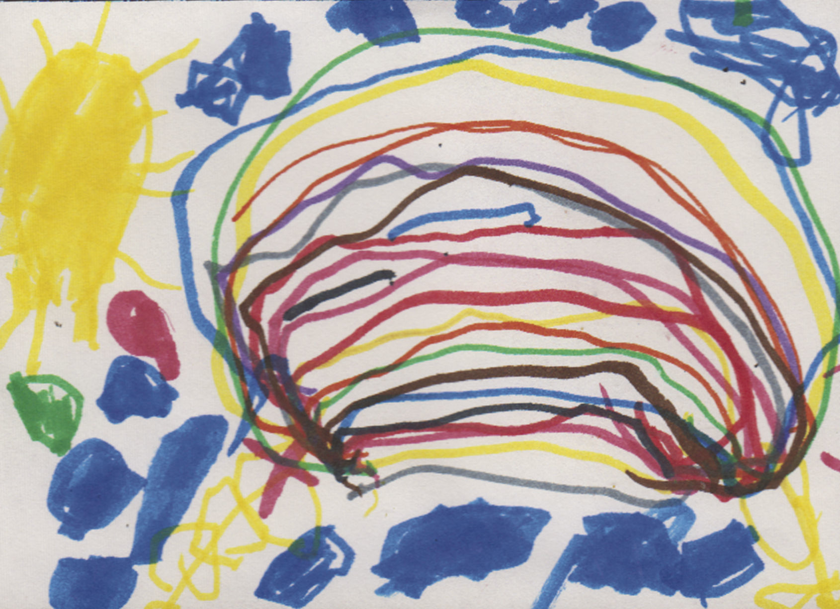 Kids' weather drawings: May 20